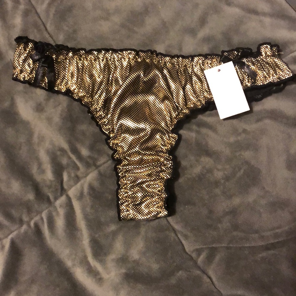 Gold Thong
